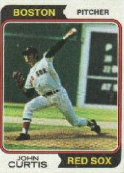 1974 Topps Baseball Cards      373     John Curtis
